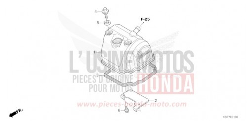 COUVERCLE DE CULASSE CRF150RBN de 2022